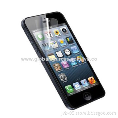 Ultra-clear Screen Protector for iPhone 5, Anti-fingerprint, Prevent Scratches